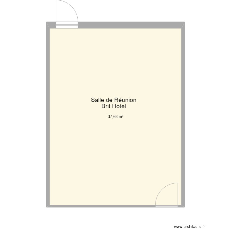 Salle de reunion. Plan de 0 pièce et 0 m2