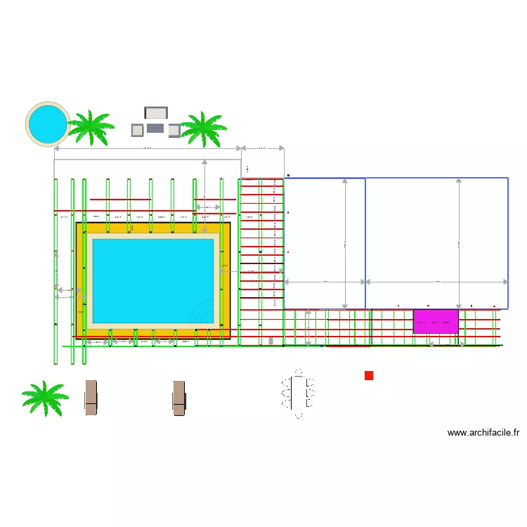FOUDAY TERRASSE. Plan de FOUDAY TERRASSE. Plan de