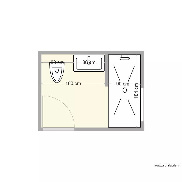 Plan location Anee. Plan de 