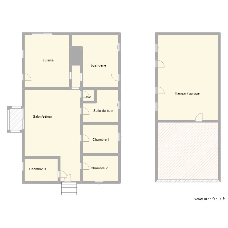 1055. Plan de 0 pièce et 0 m2