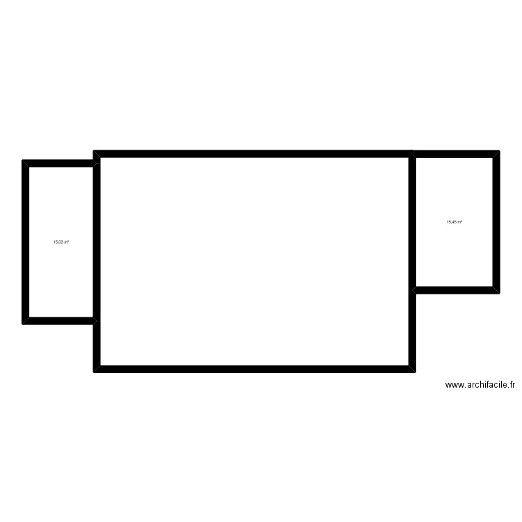 maison-05. Plan de 2 pièces et 30 m2