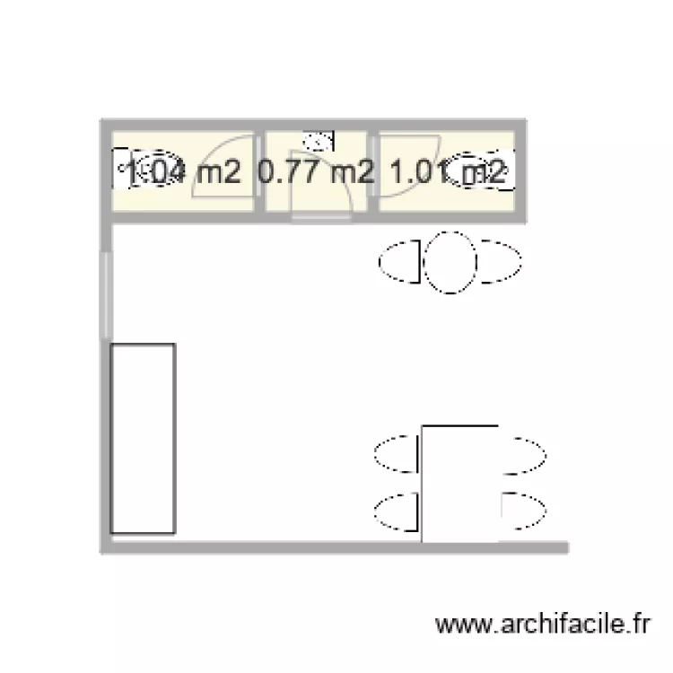 RELAIS DES CENS. Plan de 