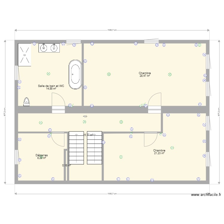 plan  r plus2. Plan de 0 pièce et 0 m2