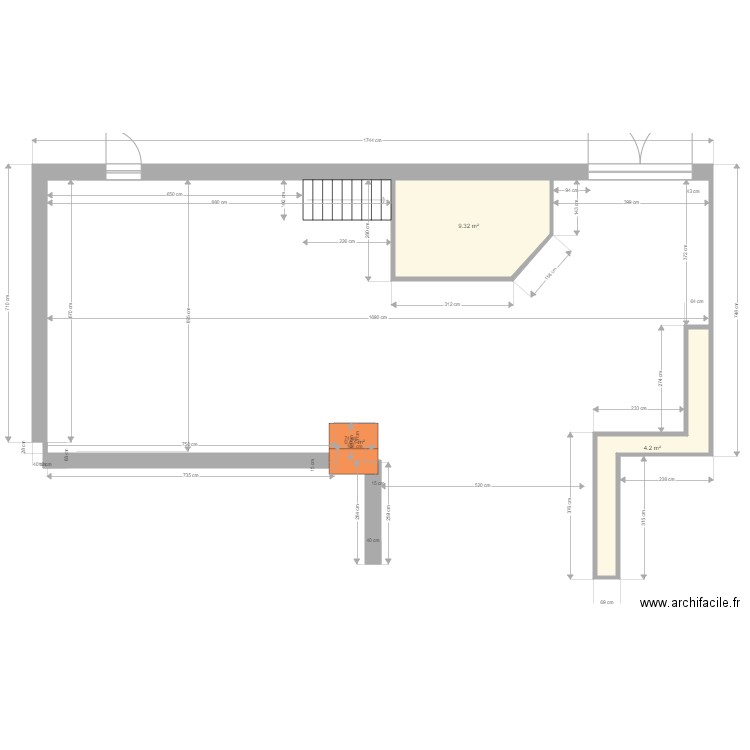Harskirchen terrasse. Plan de 0 pièce et 0 m2