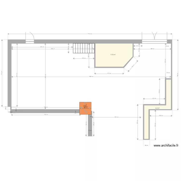 Harskirchen terrasse. Plan de Harskirchen terrasse. Plan de