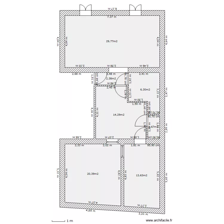1 ETAGE_SCI_AC3L_1. Plan de 1 ETAGE_SCI_AC3L_1. Plan de