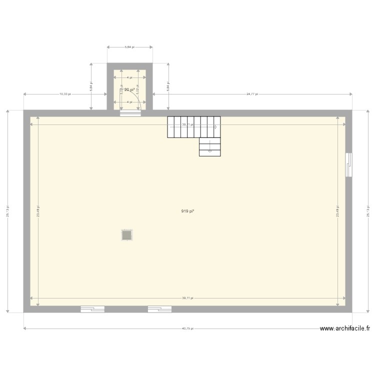 maison Mehdi sous sol 2. Plan de 0 pièce et 0 m2