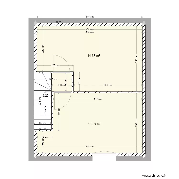 grange &eacute;tage 4. Plan de 