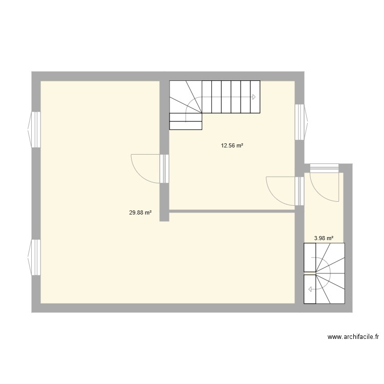 maison etage 1. Plan de 0 pièce et 0 m2