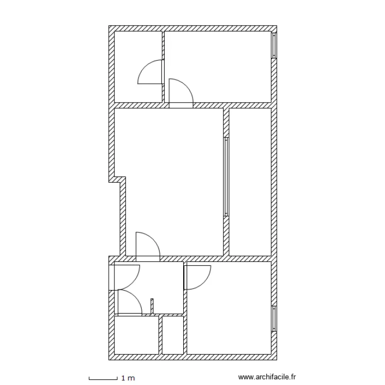 WEISS-HUTTENHEIM. Plan de 
