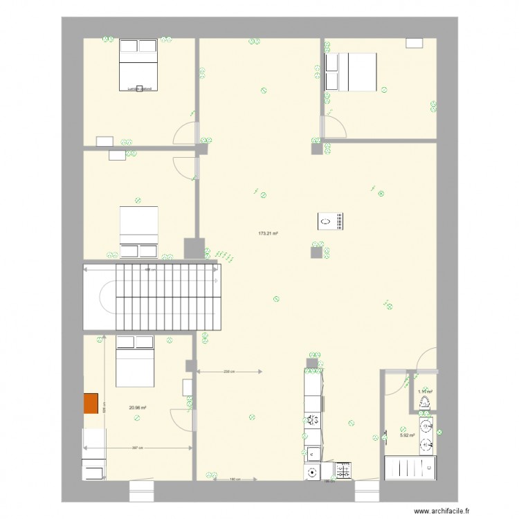 ESAIN radiadores 2eme cuisine bis. Plan de 0 pièce et 0 m2