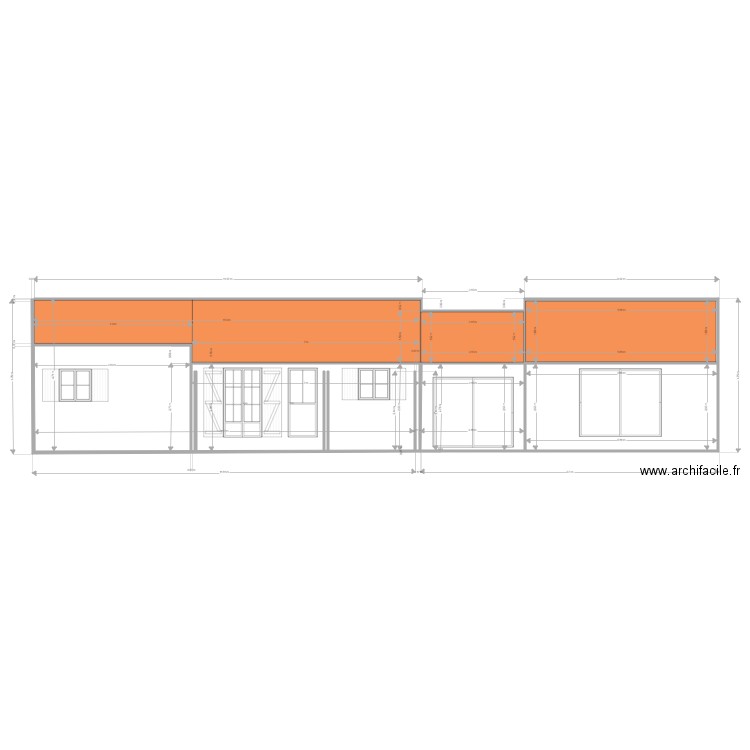 maison gareoult  modif 66 façade10. Plan de 0 pièce et 0 m2