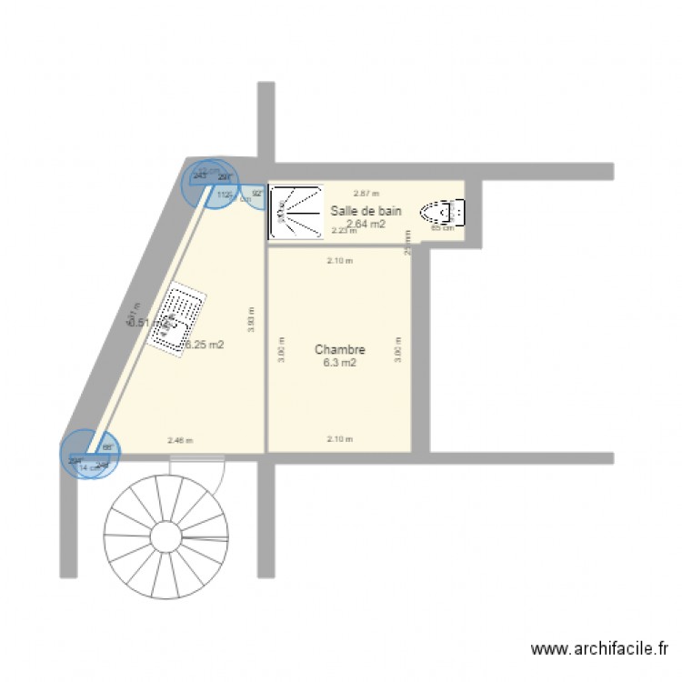 lou. Plan de 0 pièce et 0 m2