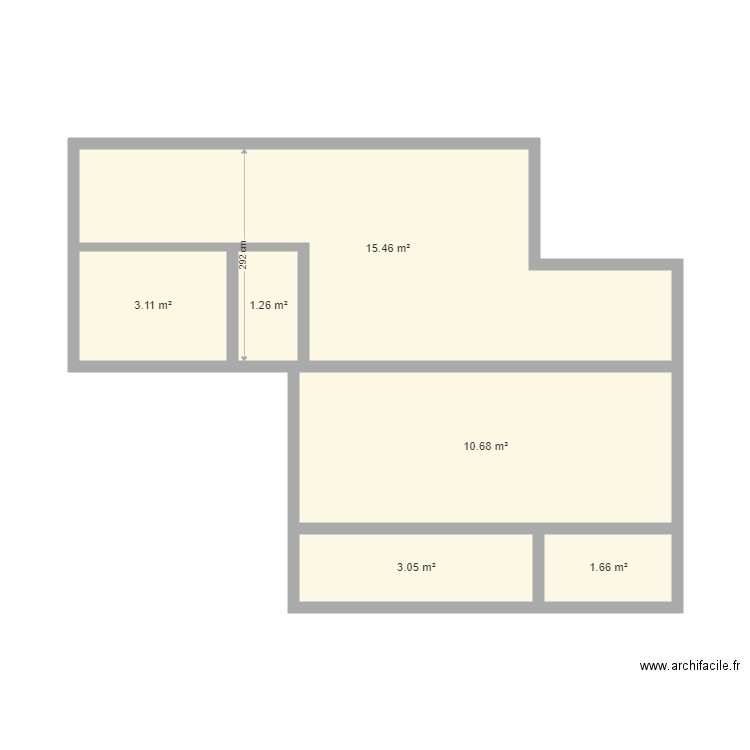 studio ch base complet. Plan de 0 pièce et 0 m2