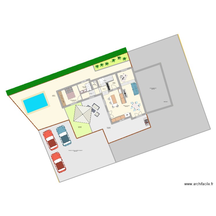 LAVAL. Plan de 22 pièces et 546 m2