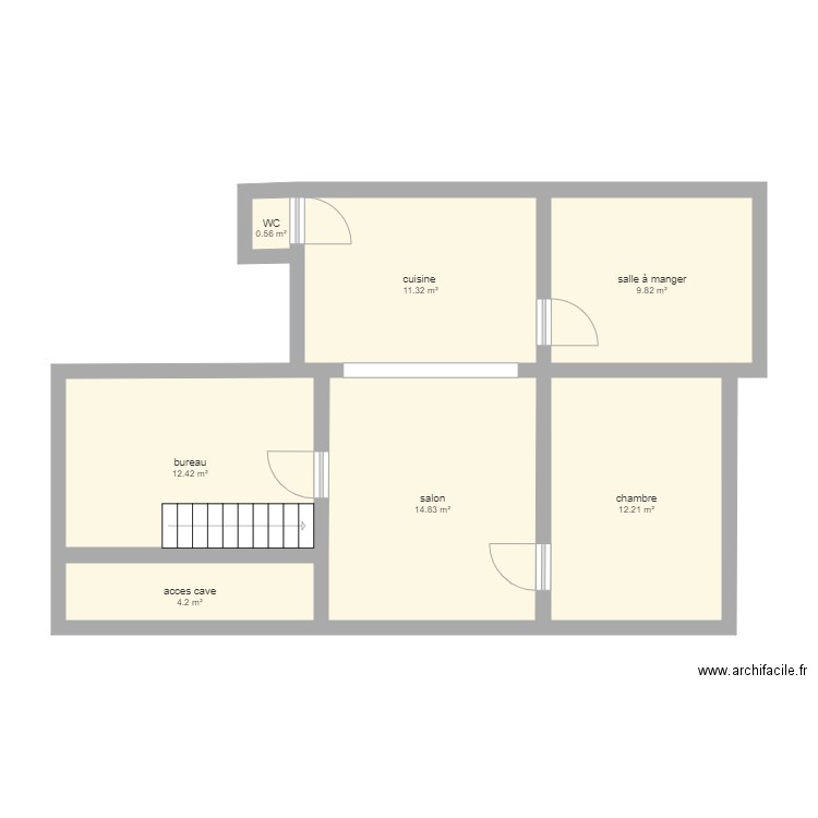 Sovimont RDC. Plan de 0 pièce et 0 m2