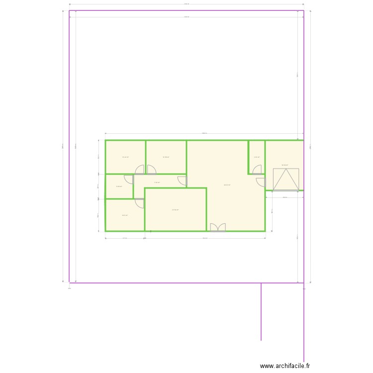 maison 1. Plan de 0 pièce et 0 m2