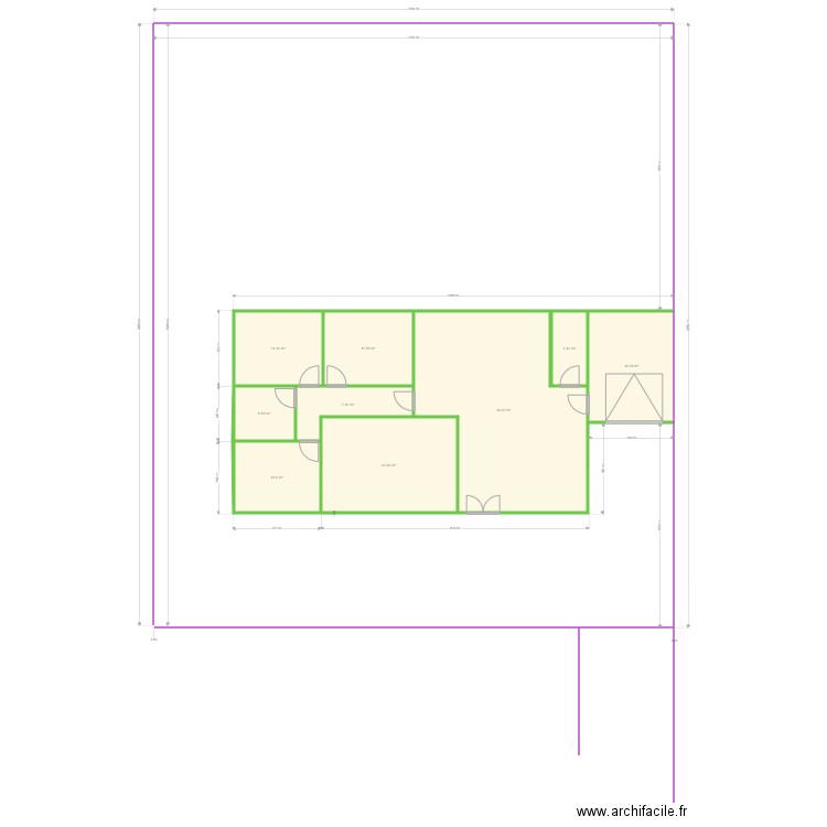 maison 1. Plan de 0 pièce et 0 m2