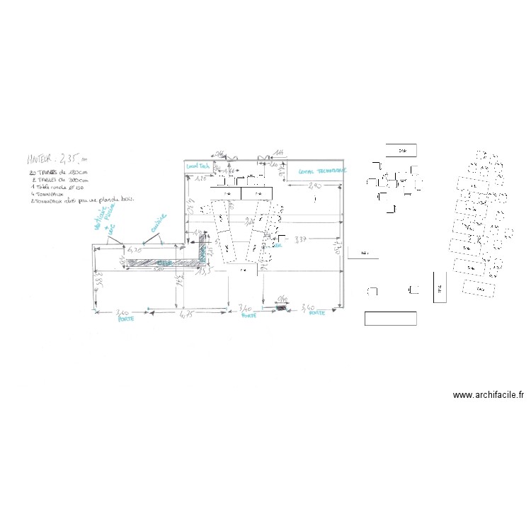 Bapteme Jules triangle. Plan de 0 pièce et 0 m2