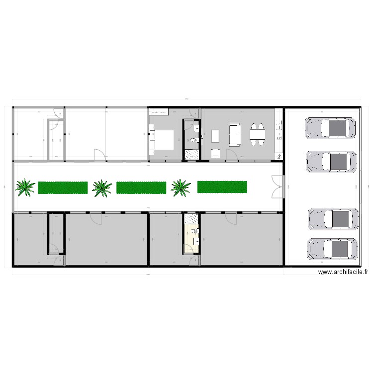COO FID Appartement RDC 1CH. Plan de 0 pièce et 0 m2
