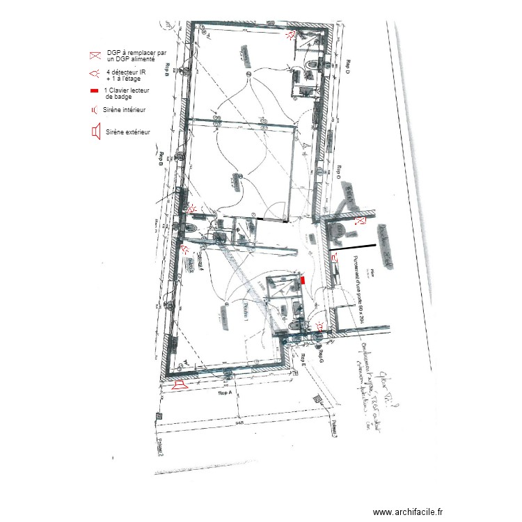 Plan Alarme NEAU. Plan de 0 pièce et 0 m2