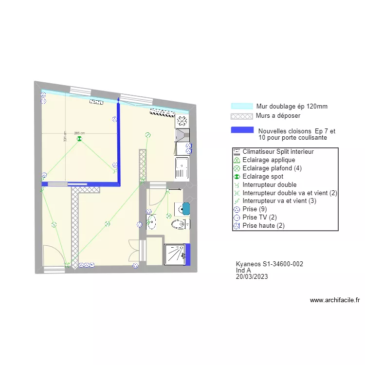 St Louis A31. Plan de 