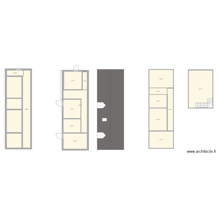 Dépendance nue. Plan de 0 pièce et 0 m2