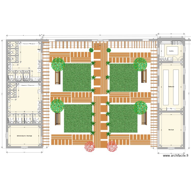 FKM. Plan de 0 pièce et 0 m2
