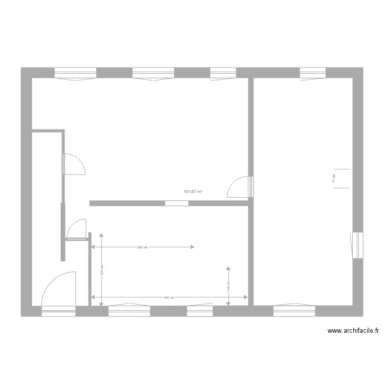 maison grand pere etage origine. Plan de 0 pièce et 0 m2