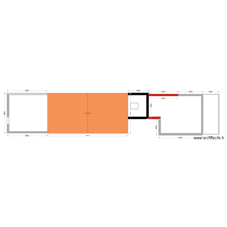 PLAN TERRASSE MODIFIER. Plan de 0 pièce et 0 m2