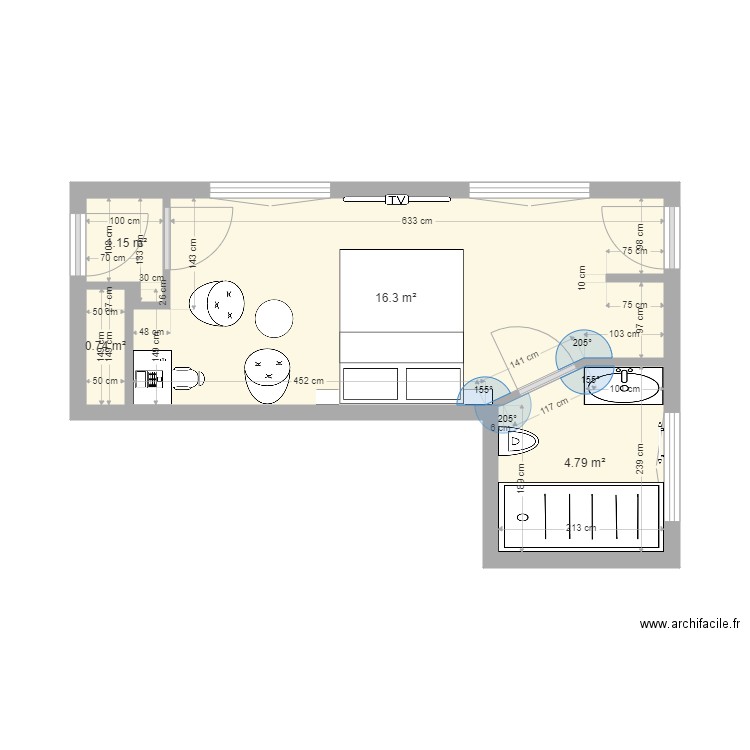 Chambre Léa Future V2. Plan de 0 pièce et 0 m2