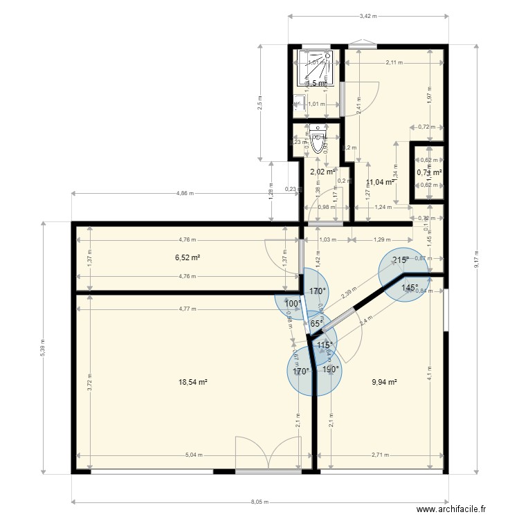 PHARMACIE DU LAGON. Plan de 0 pièce et 0 m2