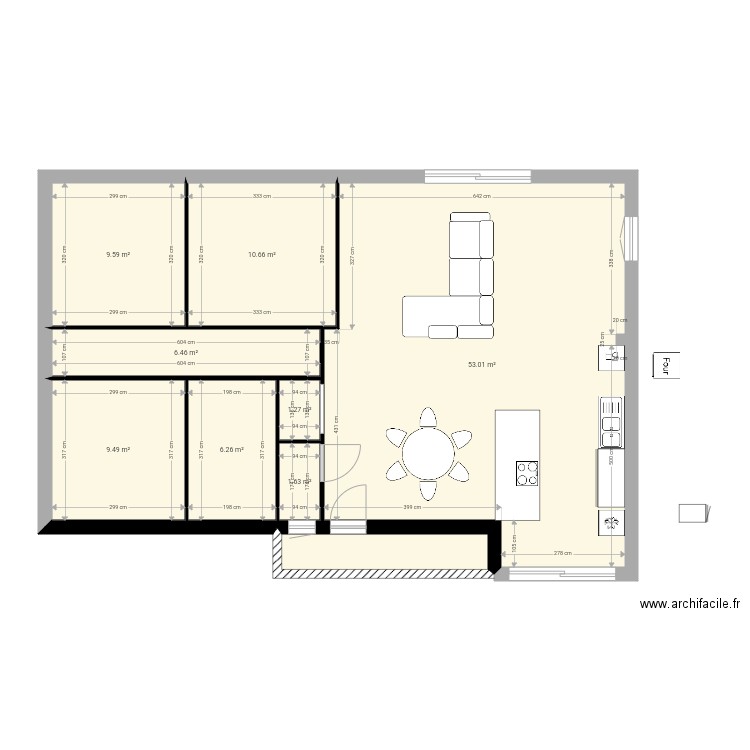 maison. Plan de 0 pièce et 0 m2