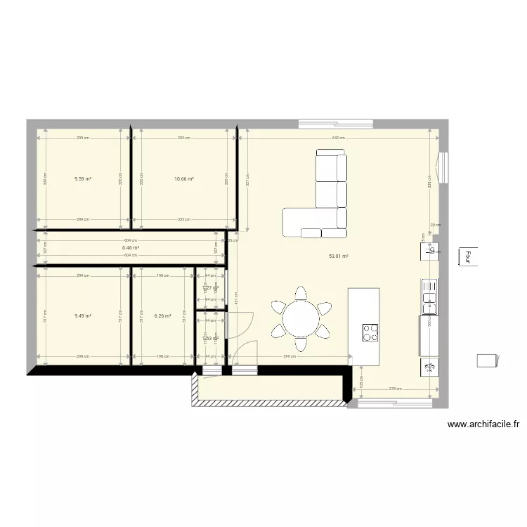 maison. Plan de maison. Plan de