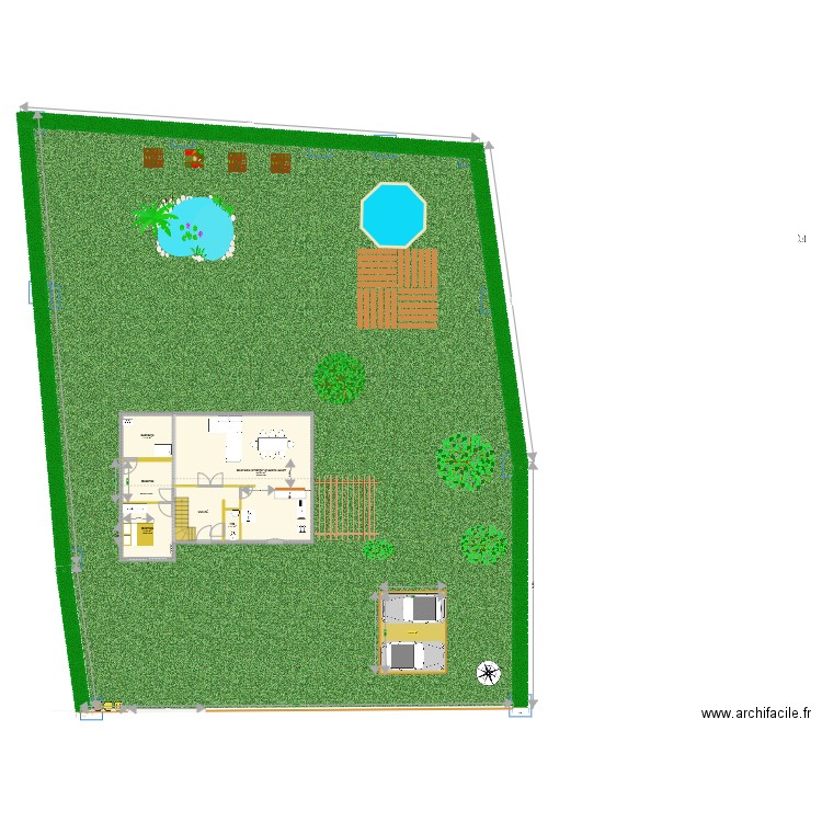 cugny. Plan de 0 pièce et 0 m2