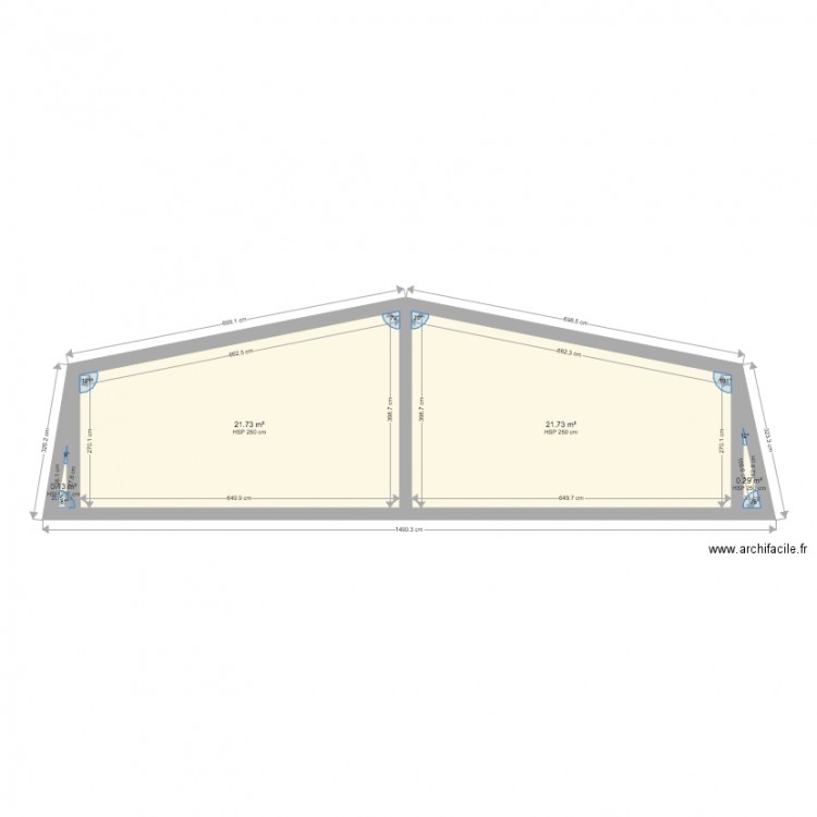 TOITURE PROVISOIRE. Plan de 0 pièce et 0 m2