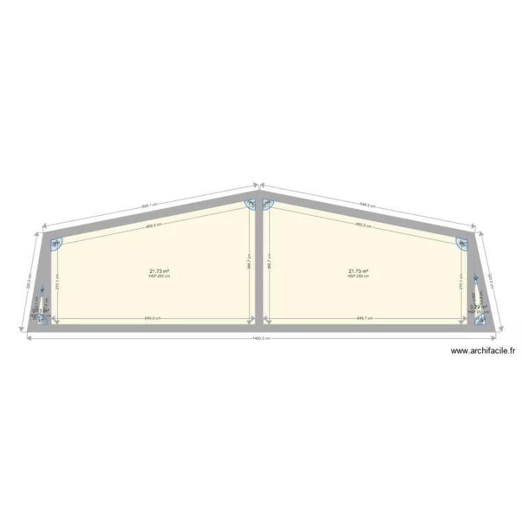 TOITURE PROVISOIRE. Plan de TOITURE PROVISOIRE. Plan de