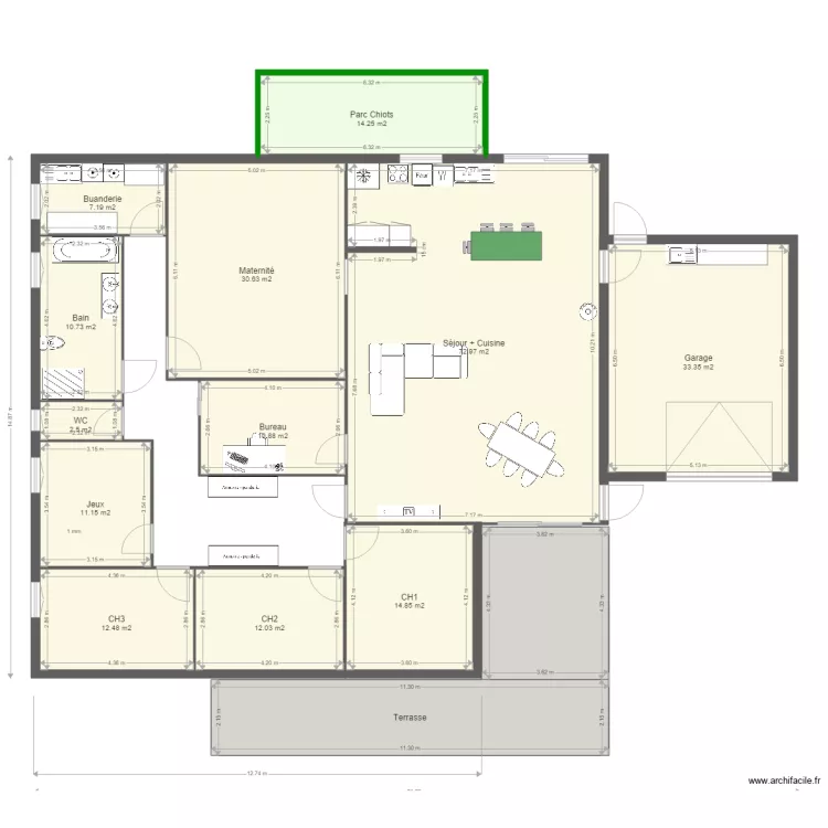 Projet Maison 05/03/2022. Plan de Projet Maison 05/03/2022. Plan de