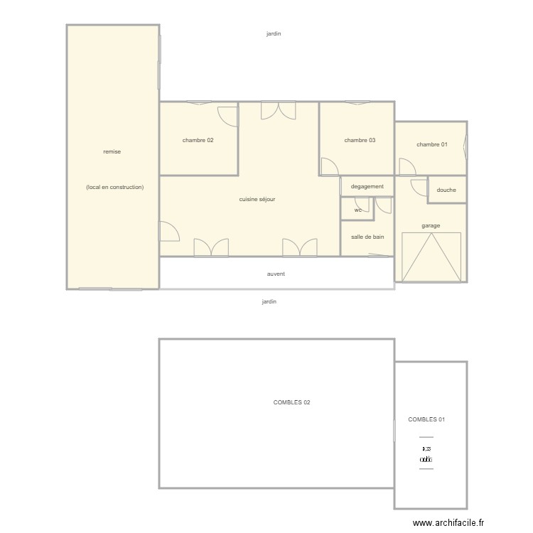 indivision devanne am. Plan de 0 pièce et 0 m2