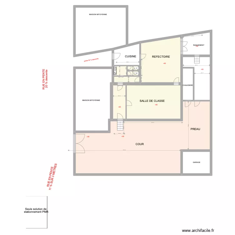 ecole autichamp MODIF. Plan de ecole autichamp MODIF. Plan de