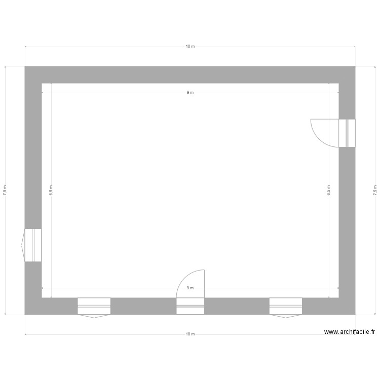 projet 15. Plan de 0 pièce et 0 m2