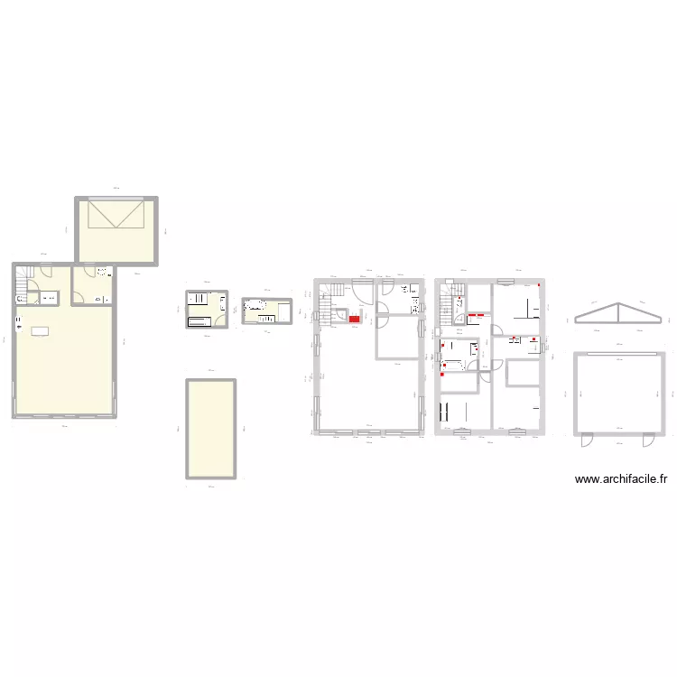 Maison Espaly2. Plan de 
