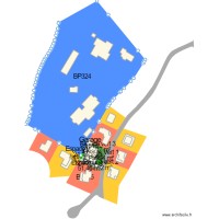 Plan Masse BP105 avant travaux