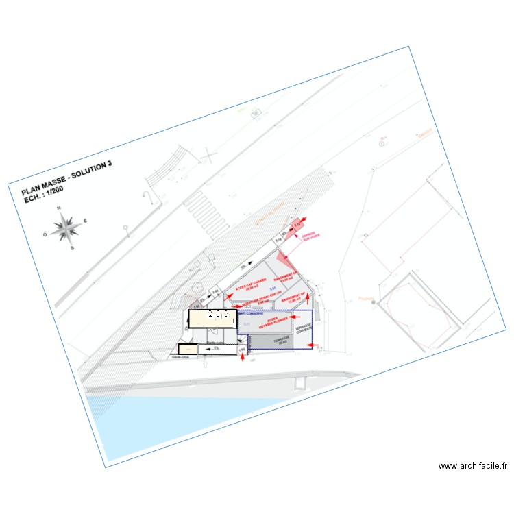 PLAN AMENAGEMENT ALGECO. Plan de 0 pièce et 0 m2