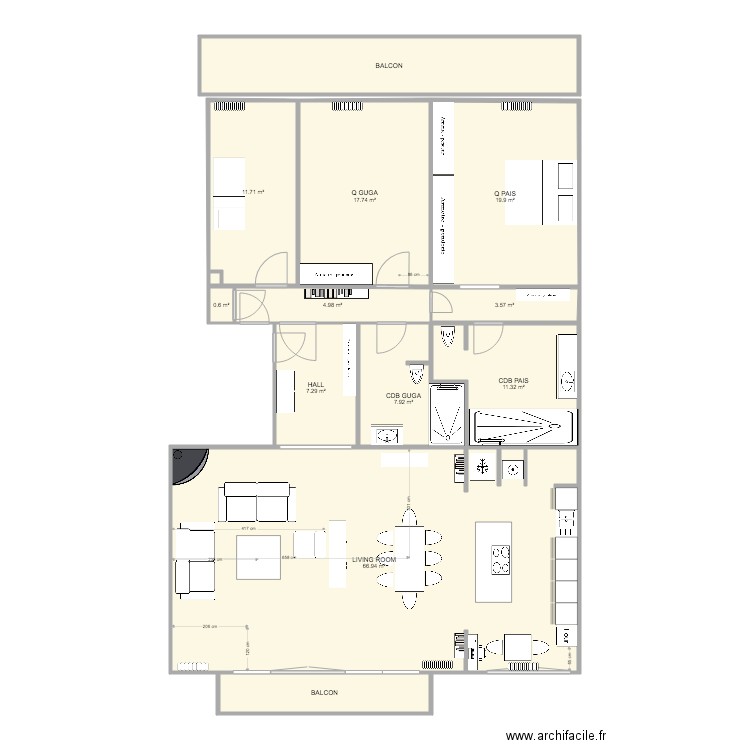 salon190820. Plan de 0 pièce et 0 m2