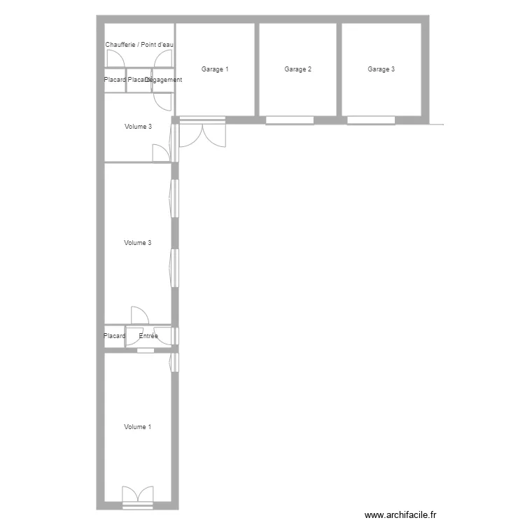 Mallex Annexe. Plan de 
