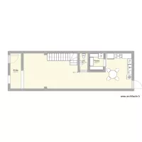 plan maison apr&egrave;s travaux 2