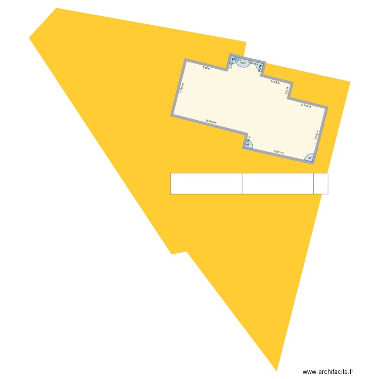 PLAN CADASTRE 76400. Plan de 1 pièce et 154 m2