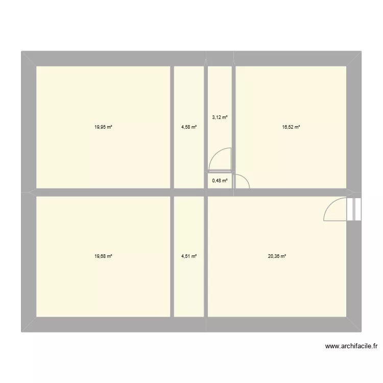 Maison Polo1. Plan de 8 et 89 m² Maison Polo1. Plan de 8 et 89 m²