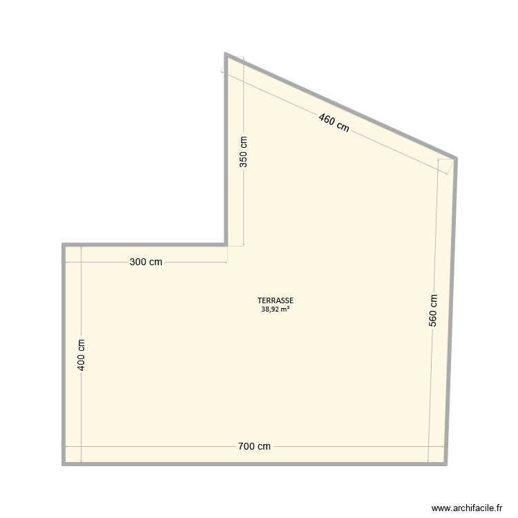 Martin - Terrasse. Plan de 0 pièce et 0 m2